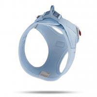 CURLI Postroj pre psov so sponou Air-Mesh Skyblue, 3XS, 1,5-3 kg