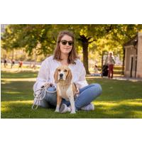 CURLI Postroj pre psov so sponou Air-Mesh Moss M, 6-9 kg