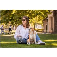 CURLI Postroj pre psov so sponou Air-Mesh Moss M, 6-9 kg