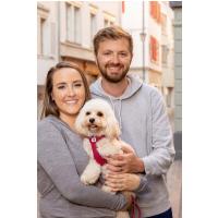 CURLI Postroj pre psov so sponou Air-Mesh Light Tan L, 8-13 kg