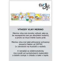 CURLI Postroj pre psov so sponou Merino vlna Red XL, 12-18 kg