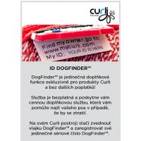 CURLI Postroj pre psov Belka Red S, 15-25 kg