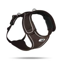 CURLI Postroj pre psov Belka Brown XL, 30-45 kg 