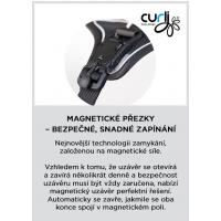 CURLI Postroj pre psov s magnetom Belka Comfort Black L, 25-35 kg