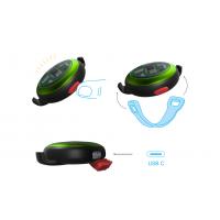 CURLI Luumi LED bezpečnostné svetielko dobíjacie na obojok BLUE