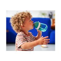 MEPAL Hrnček tréningový detský so slamkou Mio 300ml Turquoise