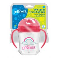 Dr.BROWN´S HRNČEK S MÄKKÝM NÁUSTKOM 180 ml