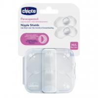 CHICCO Chránič bradaviek SkinToSkin silikón 2 ks M/L
