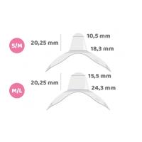 CHICCO Chránič bradaviek SkinToSkin silikón 2 ks M/L
