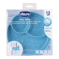 CHICCO Tanier silikónový, modrozelená 12m+