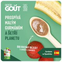 Good Gout BIO Ovsený dezert s jahodou a banánom