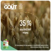 Good Gout BIO Ovsený dezert s jahodou a banánom