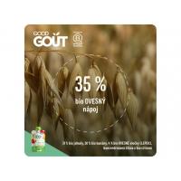 Good Gout BIO Ovsený dezert s jahodou a banánom