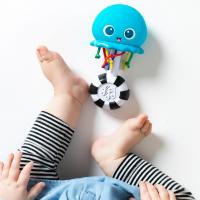 BABY EINSTEIN Hračka hudobná a svetelná Ocean Glow Sensory Shaker™ 0m+