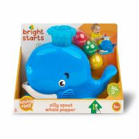 BRIGHT STARTS Hračka hudobná svetelná veľryba Popper 6m+