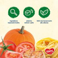 Hami príkrm Cestoviny s tekvicou a kuraťom