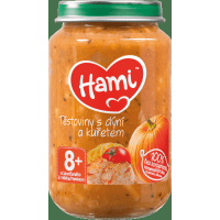 Hami príkrm Cestoviny s tekvicou a kuraťom