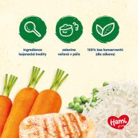 Hami príkrm Rizoto s morčacím stehienkom, cuketou