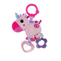 BRIGHT STARTS Hračka aktívna na C krúžku Sparkle&Shine jednorožec 0m+