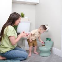 INGENUITY Toaleta detská so zvukom My Size™ Ružová