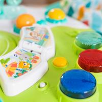BRIGHT STARTS Autíčko vkladacie s loptičkami Pop & Roll Safari Bus™ 6m+