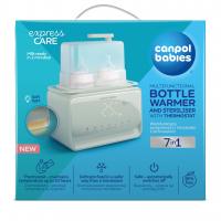CANPOL BABIES Ohrievač a sterilizátor dojčenských fliaš elektrický double 7v1