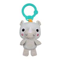 BRIGHT STARTS Hračka plyšová hudobná svietiaca Hug-a-bye Baby™ sloník 0m+