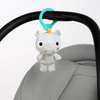 BRIGHT STARTS Hračka plyšová hudobná svietiaca Hug-a-bye Baby™ sloník 0m+