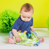 BRIGHT STARTS Lehátko vibrujúce Safari Fun™ 0m+ do 9 kg