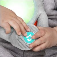 BRIGHT STARTS Hračka plyšová hudobná svietiaca Hug-a-bye Baby™ sloník 0m+