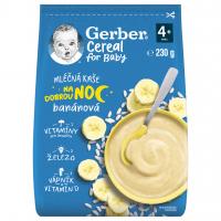 Gerber Cereal Mliečna KAŠA Dobrú noc Banánová