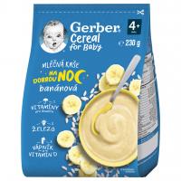 Gerber Cereal Mliečna KAŠA Dobrú noc Banánová