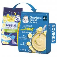 Gerber Cereal Mliečna KAŠA Dobrú noc Banánová