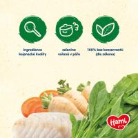 Hami príkrm Špenát s morskou treskou