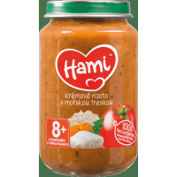 Hami príkrm Krémové rizoto s morskou treskou