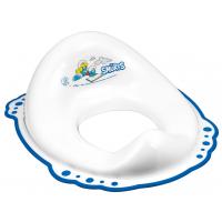 MALTEX Redukcia na WC protišmyková Šmolkovia - white