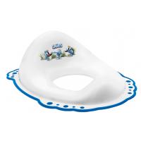 MALTEX Redukcia na WC protišmyková Šmolkovia - white