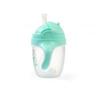 BABYONO Hrnček ergonomický s uškami 120 ml ružový 6m+
