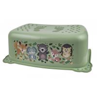 MALTEX Stupienok protišmykový The Nature Buddies Ježko - Green