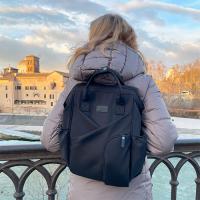 BABYONO Taška prebaľovacia/batoh Modern Style black