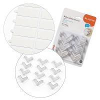 BABYONO Ochrana rohov nábytku transparentná 12ks