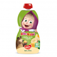 Hami Máša a medveď kapsička Hruška,banán a marhuľa