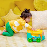 BRIGHT STARTS Autíčko vkladacie s loptičkami Pop & Roll Safari Bus™ 6m+