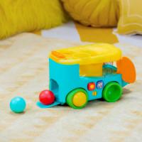 BRIGHT STARTS Autíčko vkladacie s loptičkami Pop & Roll Safari Bus™ 6m+