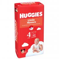 HUGGIES® Plienky jednorazové Little Movers 4 (7-18 kg) 50 ks