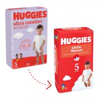 HUGGIES® Plienky jednorazové Little Movers 5 (11-25 ks) 42 ks
