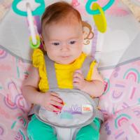 BRIGHT STARTS Dráha guľôčková hudobná Tropical Twirl 6m+