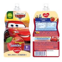 Hami Disney Cars ovocná kapsička Jabĺčko