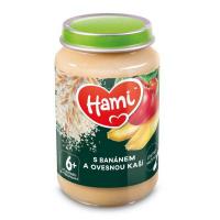 Hami príkrm S banánom a ovsenou kašou