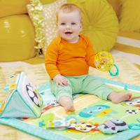 BRIGHT STARTS Deka na hranie s aktivitami Oball Grip & Kick™ 0m+